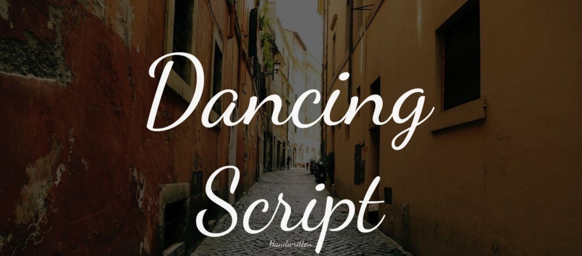 Dancing Script fun font