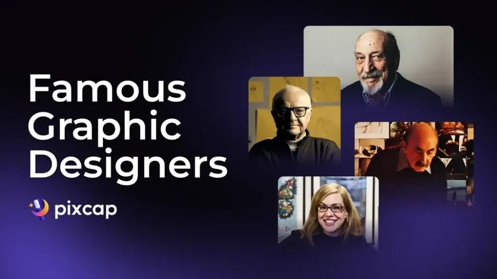 20 berühmte Grafikdesigner, die die Branche geprägt haben