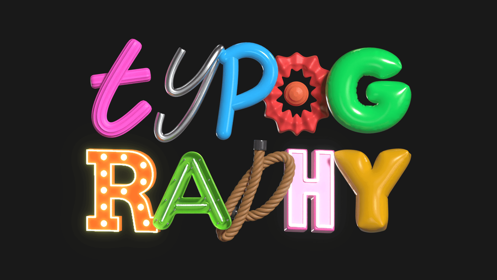 Typografie-Kunst: Was ist das und die besten Beispiele, um sich inspirieren zu lassen