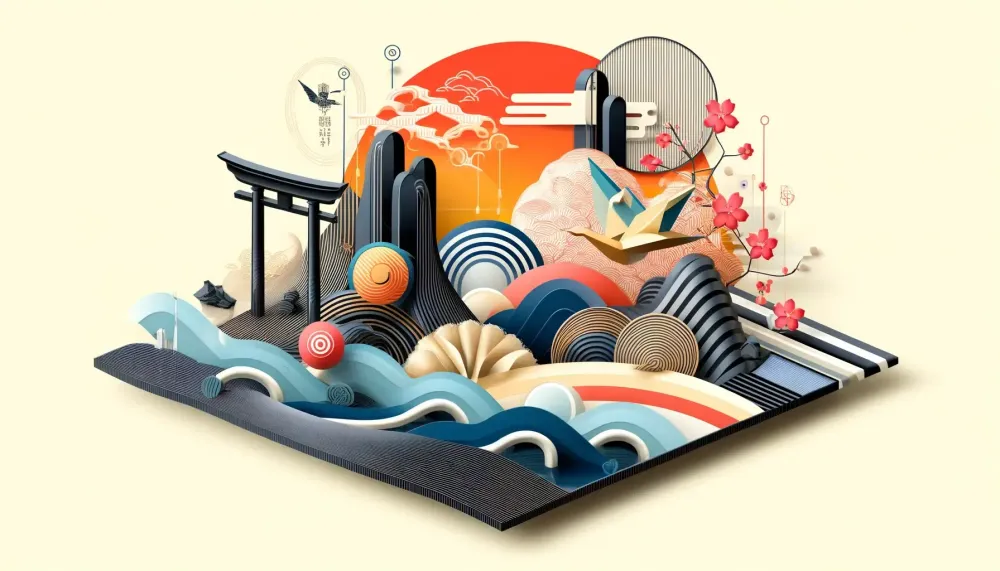 japanisches Grafikdesign