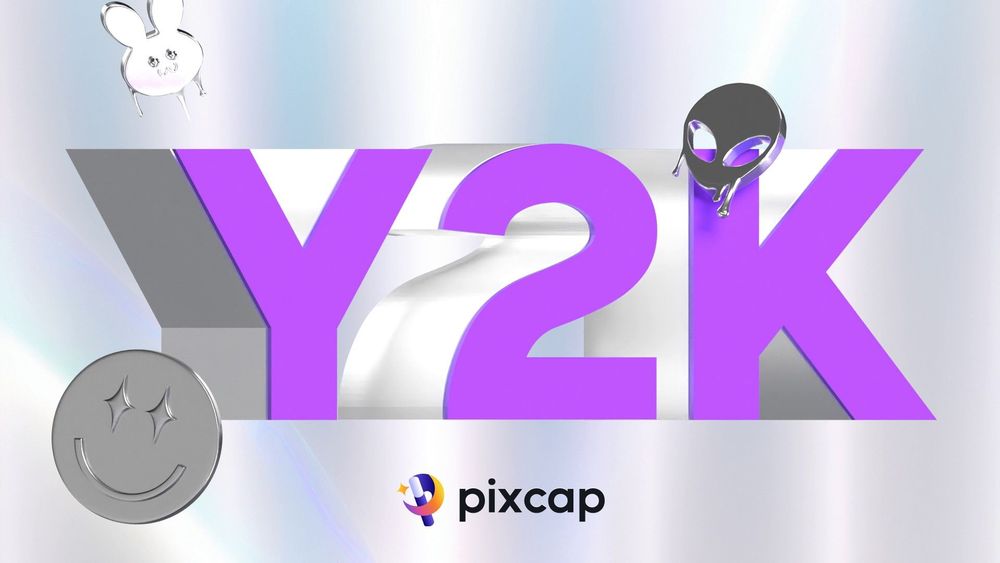 How to Incorporate Y2K Graphic Design into 3D