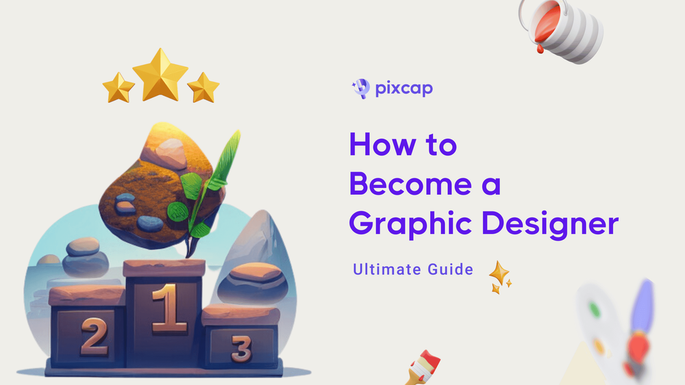 Cara Menjadi Desainer Grafis (Yang Menghasilkan 6 Angka)