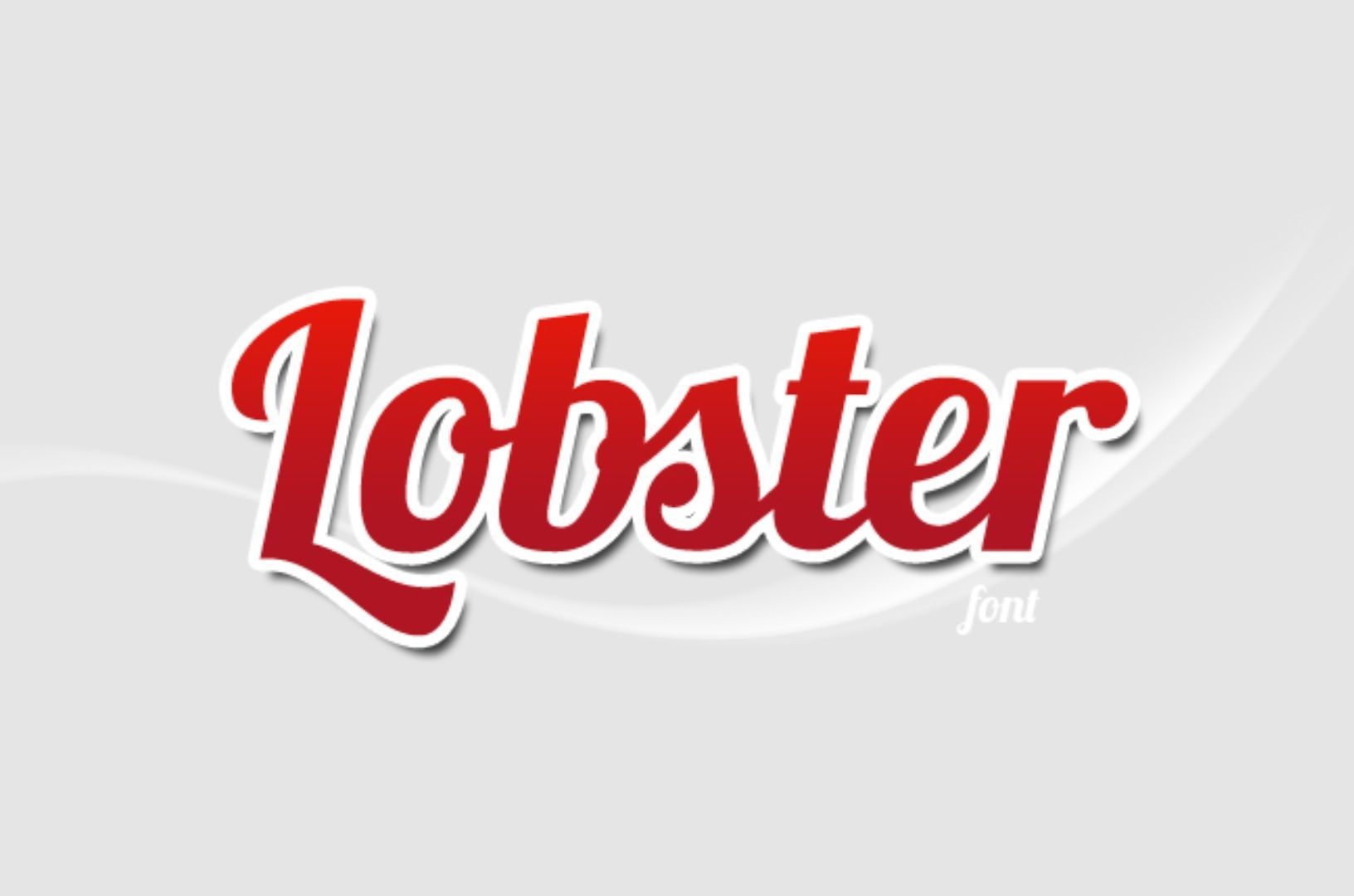 Lobster fun font