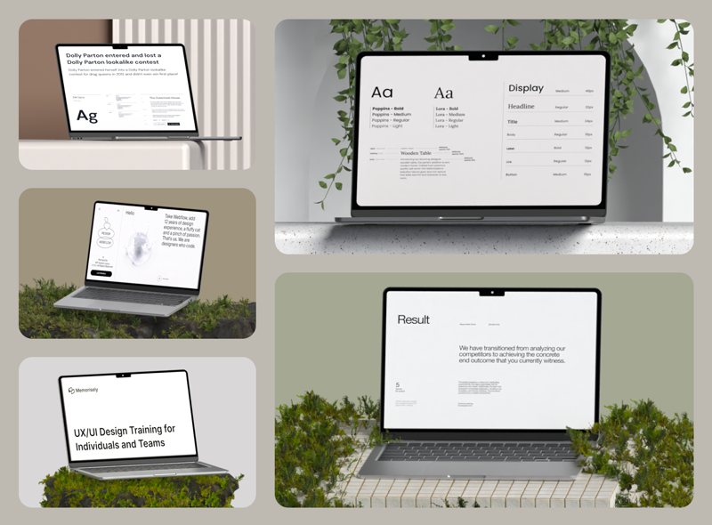 8 Tema Natural MacBook Pro M3 16'' 3d pack of graphics and illustrations