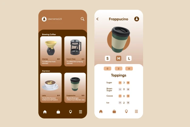 15 Coffee Shop 3d pack of graphics and illustrations