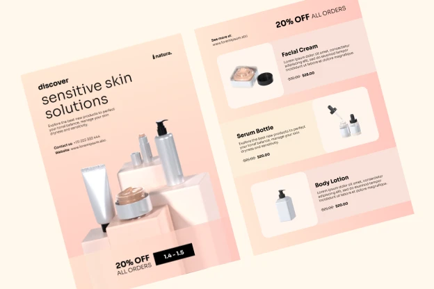 15 Skincare Product 3d pack of graphics and illustrations