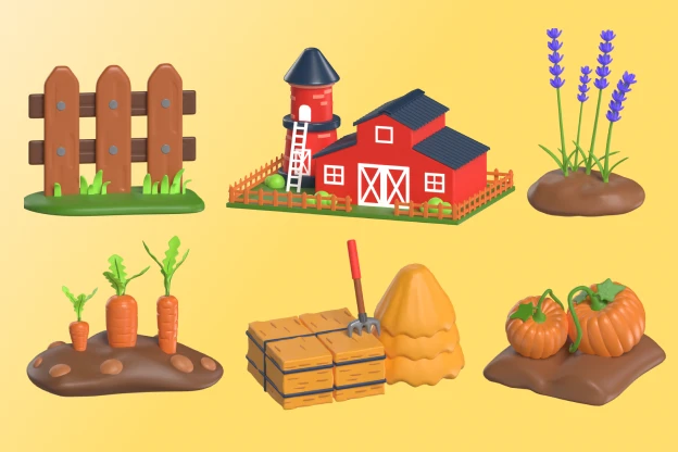20 Agriculture Icon 3d pack of graphics and illustrations