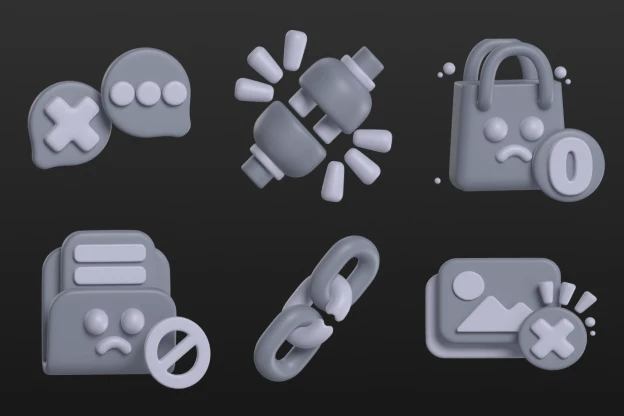 20 Empty State Icons 3d pack of graphics and illustrations