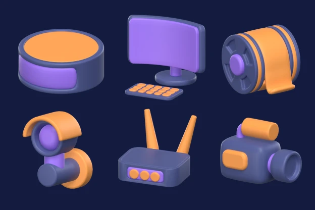 29 Technology Icons 3d pack of graphics and illustrations