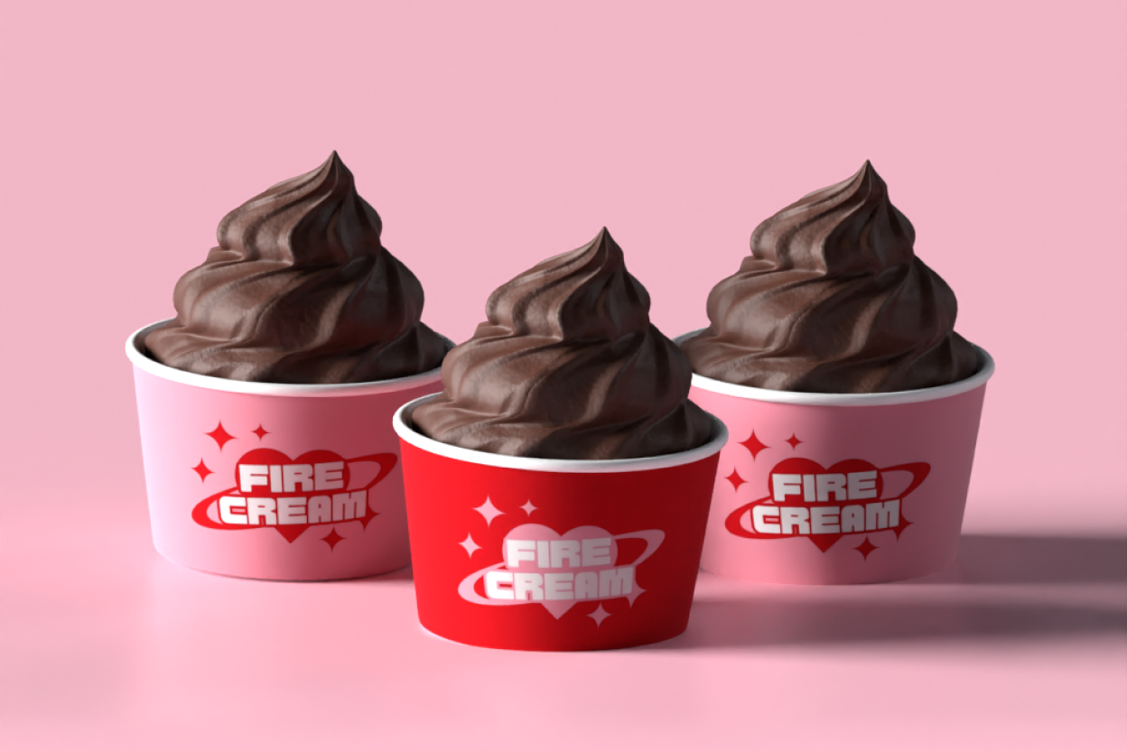 12 Eiscreme-Pakete 3d pack of graphics and illustrations