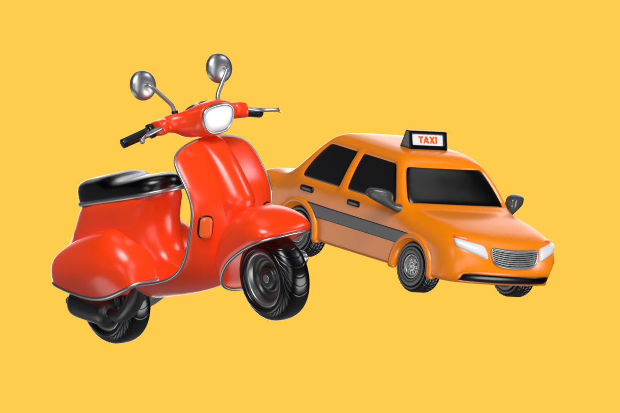 60 Essential Vehicle 3d pack of graphics and illustrations