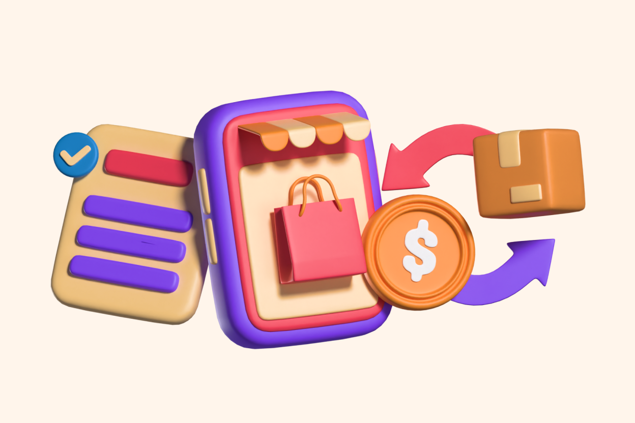 28 Essentials Commerce  3d pack of graphics and illustrations