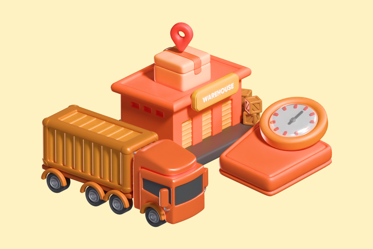 23 Logistics & Delivery 3d pack of graphics and illustrations