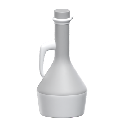 Olive Oil Bottle 500ml Capacity 3D Model 3D Graphic