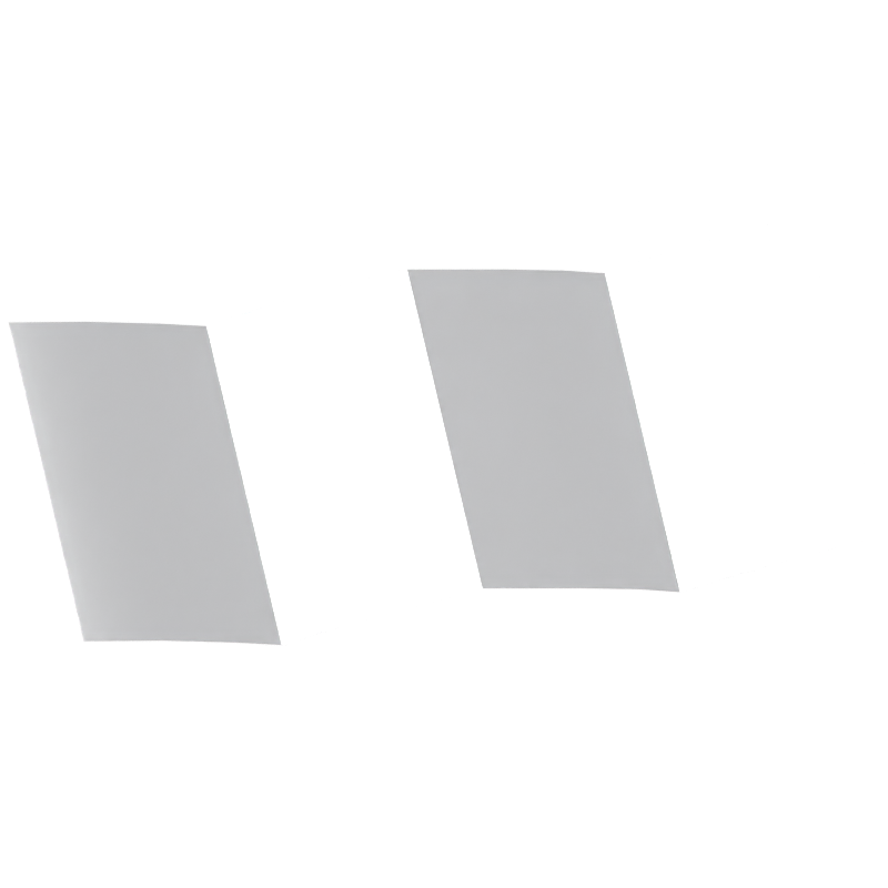 Modelo 3D de livreto com quatro dobras quase plano invertido