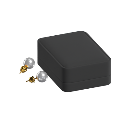 Pendent Pearl Earrings With Jewelry Box 3D Model 3D Graphic