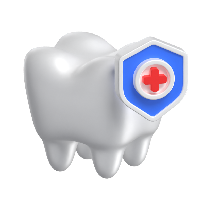 Promoting Optimal Dental Health And Hygiene 3D Scene 3D Illustration