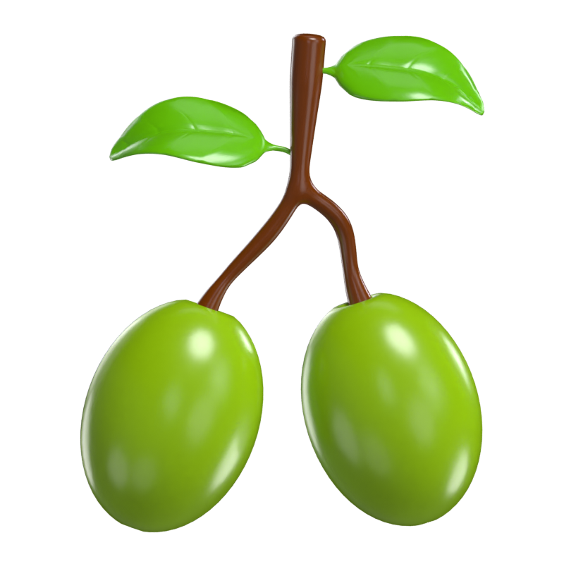 3D Olive Model Symbol Of Peace And Prosperity 3D Graphic