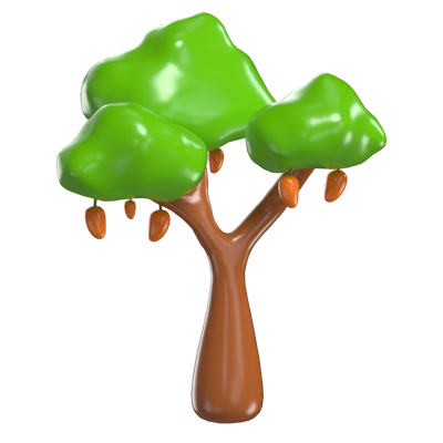 3D Mango Tree Model Bounty Of Tropical Abundance 3D Graphic