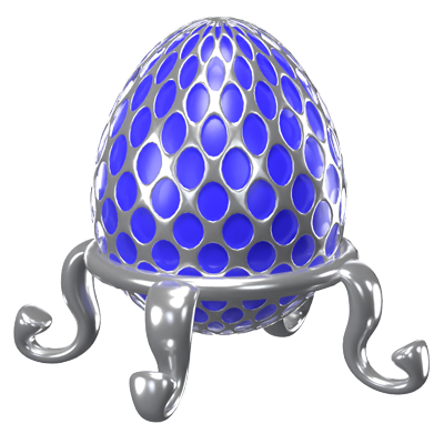3D Faberge Icon Model 3D Graphic