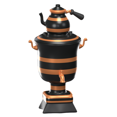 modelo de ícone de samovar 3d 3D Graphic