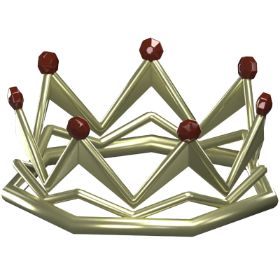 Diadem Crown 3D Icon Model 3D Graphic