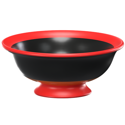 3D Russian Bowl Icon 3D Graphic