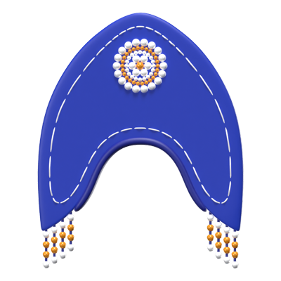 3D Kokoshnik Icon Model 3D Graphic