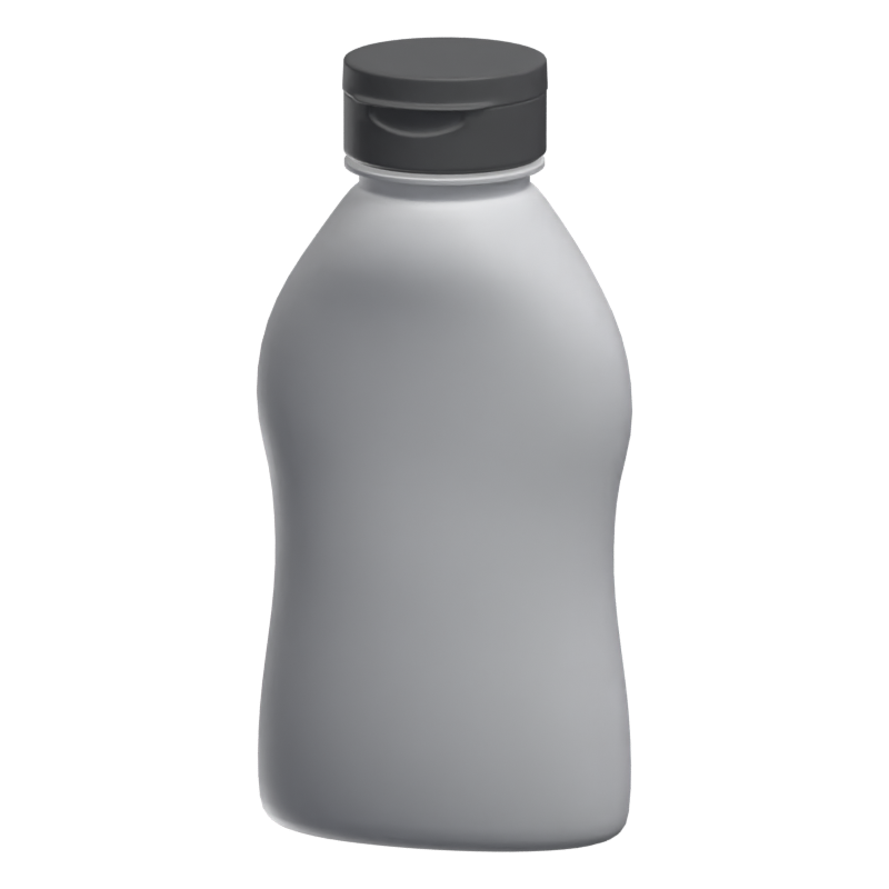 Sauce Bottle 3D Model