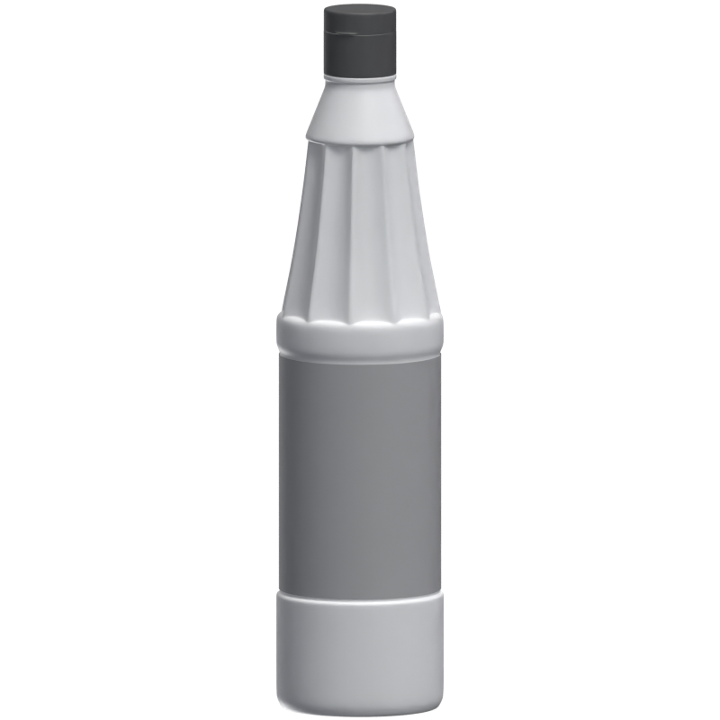 Sauce Bottle 3D Model