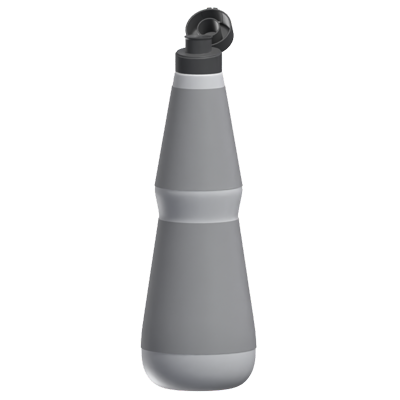 Sauce Bottle With Opened Lid 3D Model 3D Graphic