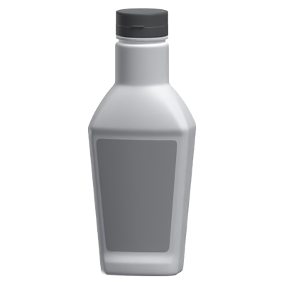 Sauce Bottle 3D Model 3D Graphic