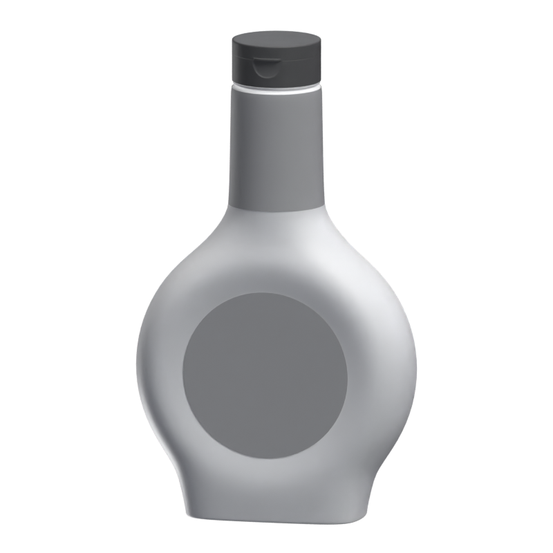 Board Body Sauce Bottle 3D Model