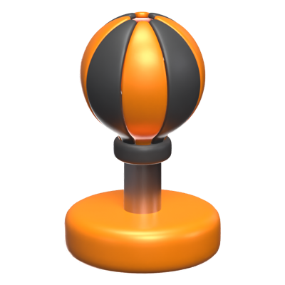 Speed Bag 3D Icon Model 3D Graphic