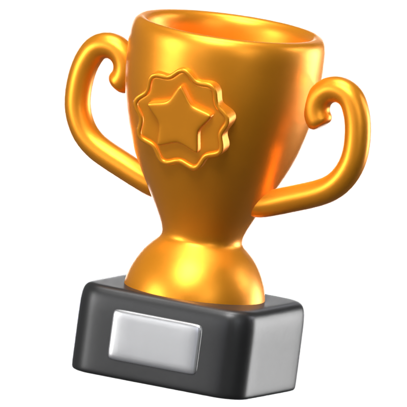 Trophy 3D Icon Model 3D Graphic