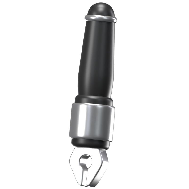 Fountain Pen 3D Icon Model 3D Graphic