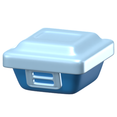 Lunch Box 3D Icon Model 3D Graphic