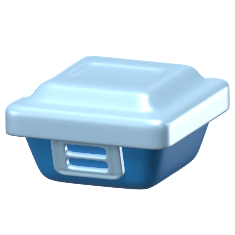 Lunch Box 3D Icon Model 3D Graphic