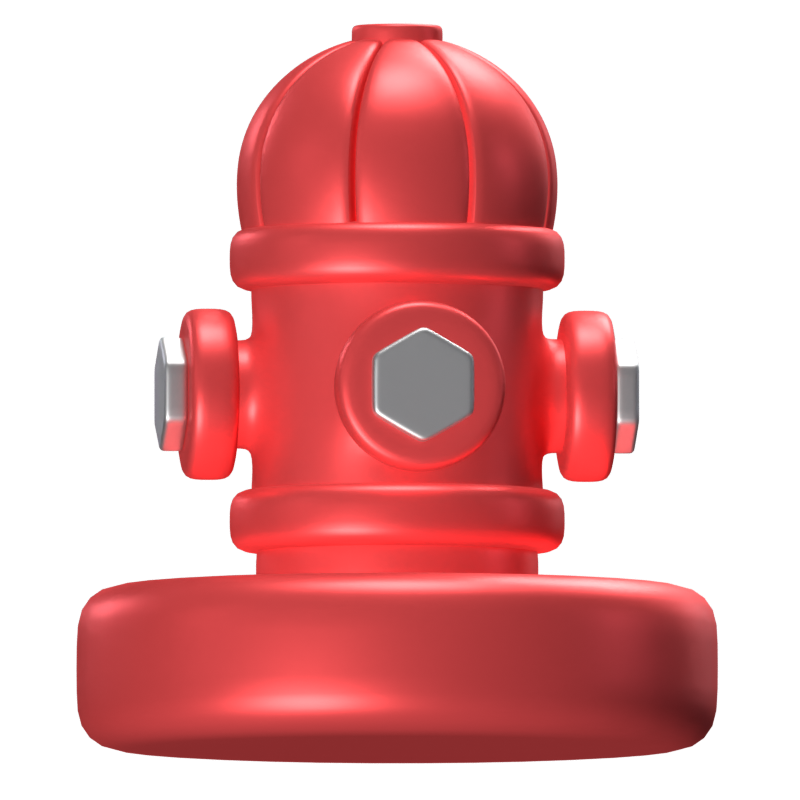 Hydrant 3D Icon Model