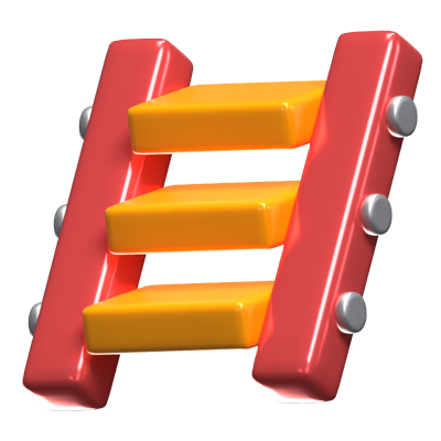 Ladder 3D Icon Model 3D Graphic
