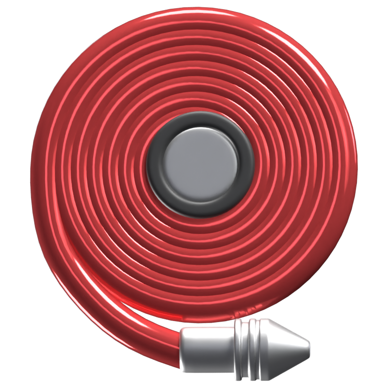 3D Fire Hose Model