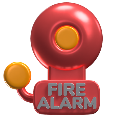 Fire Alarm 3D Model 3D Graphic