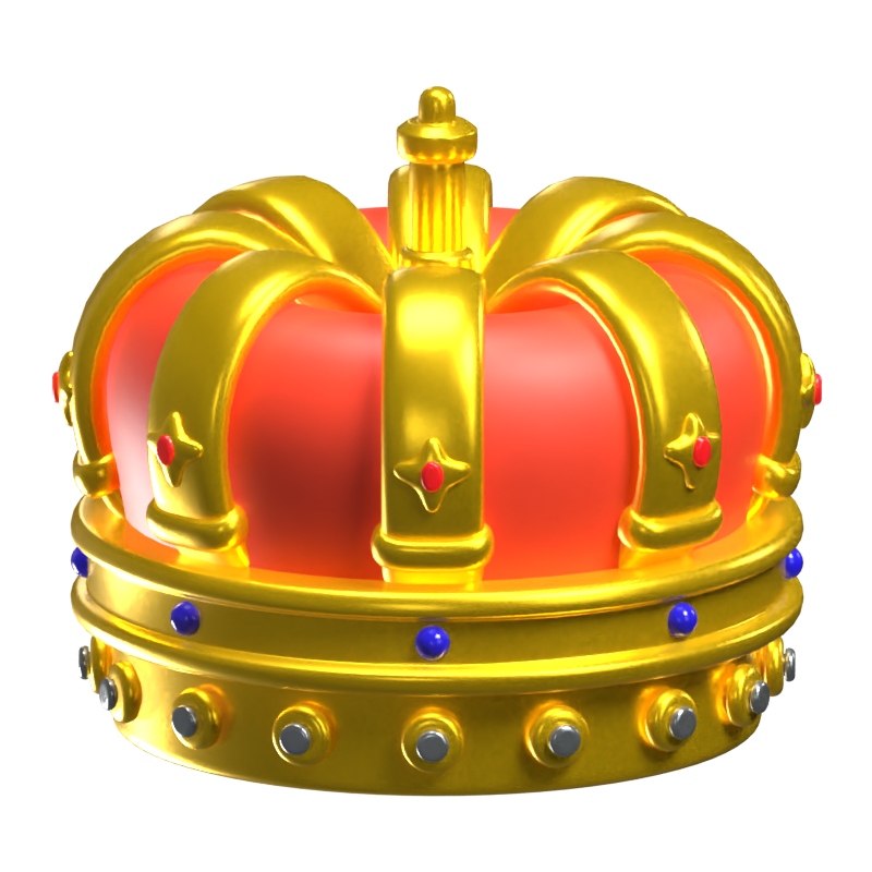 Crown 3D Icon Model