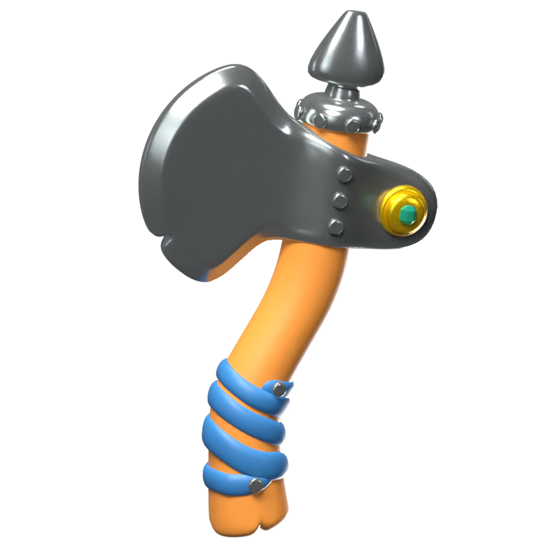 Axe 3D Game Weapon