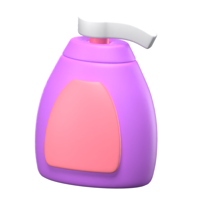 3D Baby Shampoo Pumpflasche