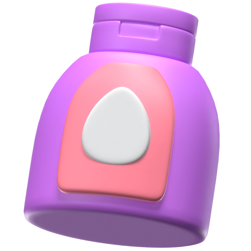 3D Baby-Ölflasche