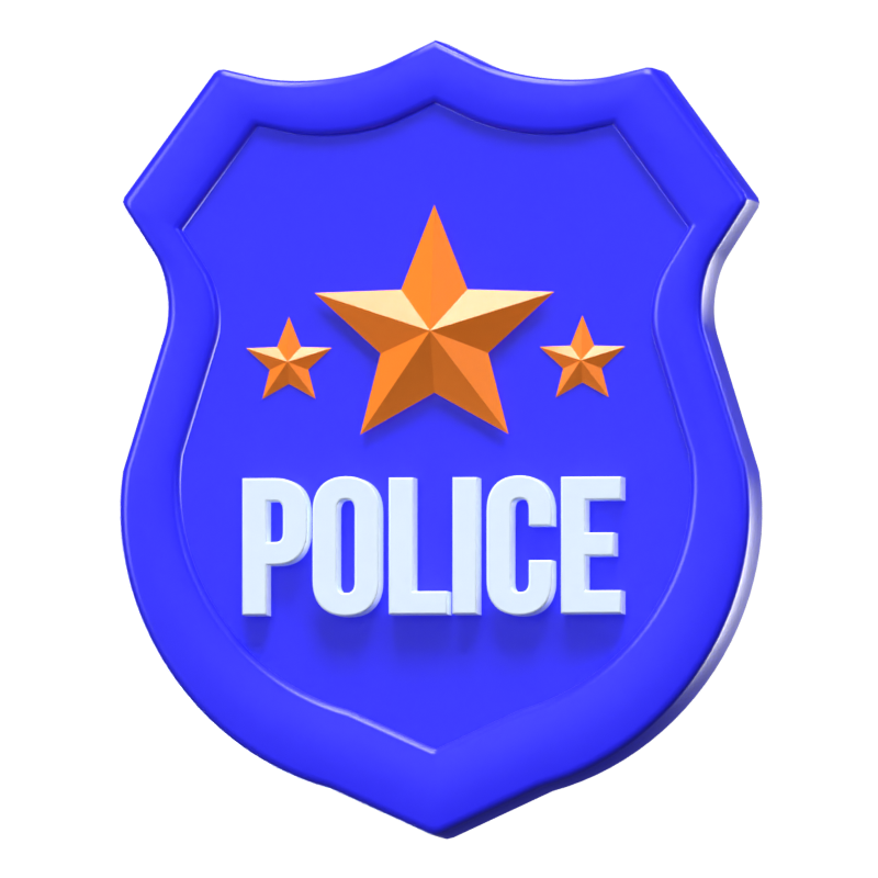 Police Badge 3D Model