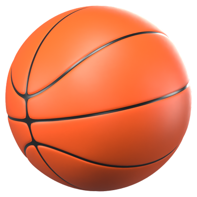Basketball Ball 3D Icon Model 3D Graphic