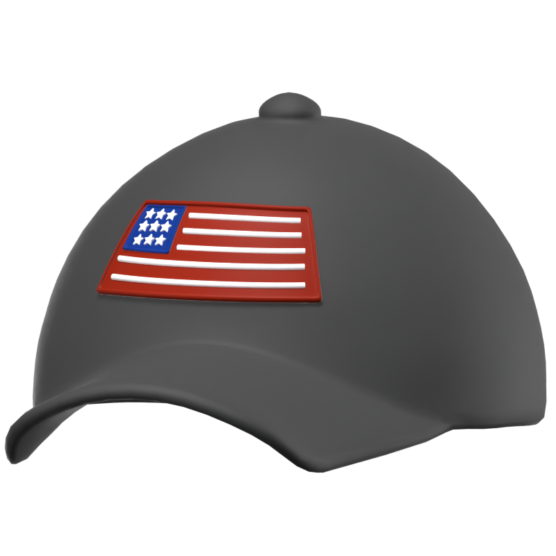 3D United States Cap