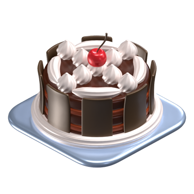 Black Forest 3D Icon Model 3D Graphic
